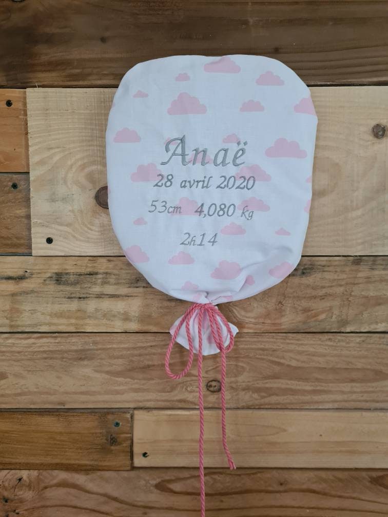 Ballon Décoration Murale. Chambre Enfant. Personnalisable.