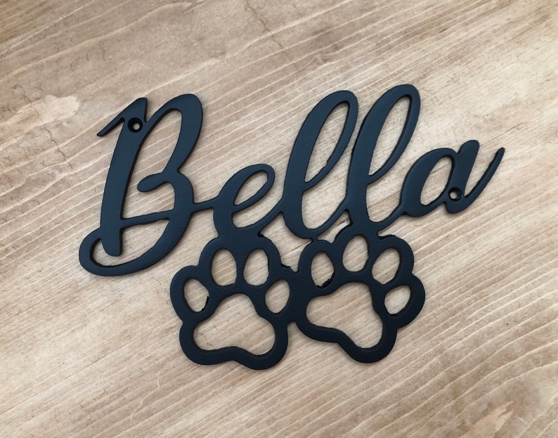 Personalized Pet Name Plate Doghouse Name Plate Dog Door Etsy