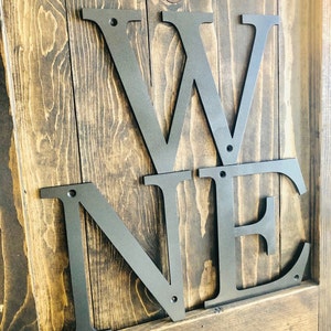 Personalized Metal Letters | Home Decor letter | Metal wall decor