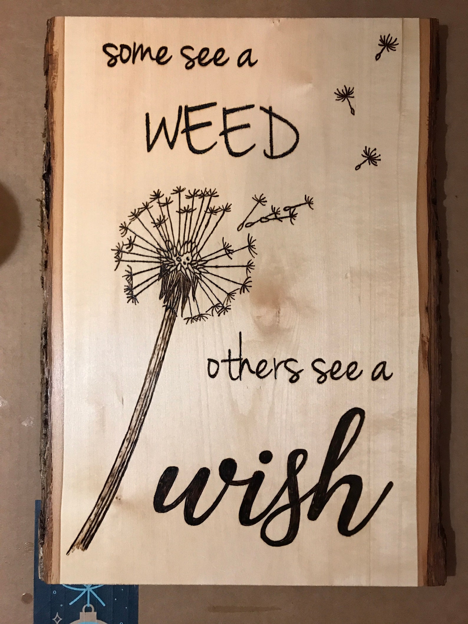 Custom Wall Sign Inspirational Quote Wood Burned Art Etsy