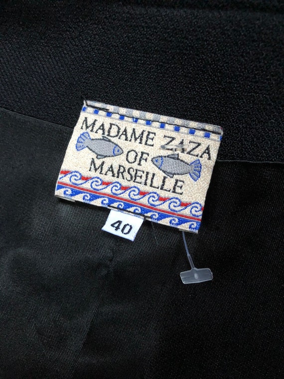 Veste Madame Zaza Of Marseille noir - Etsy France