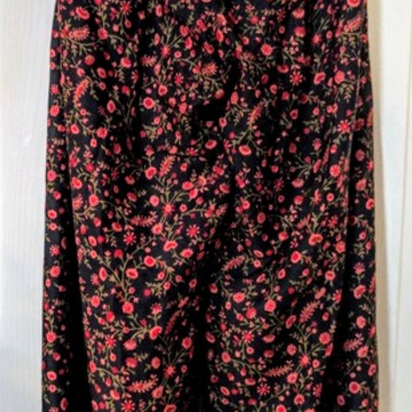 Pantalon léger fleurs liberty