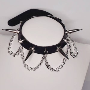 Large Metal Studs Choker