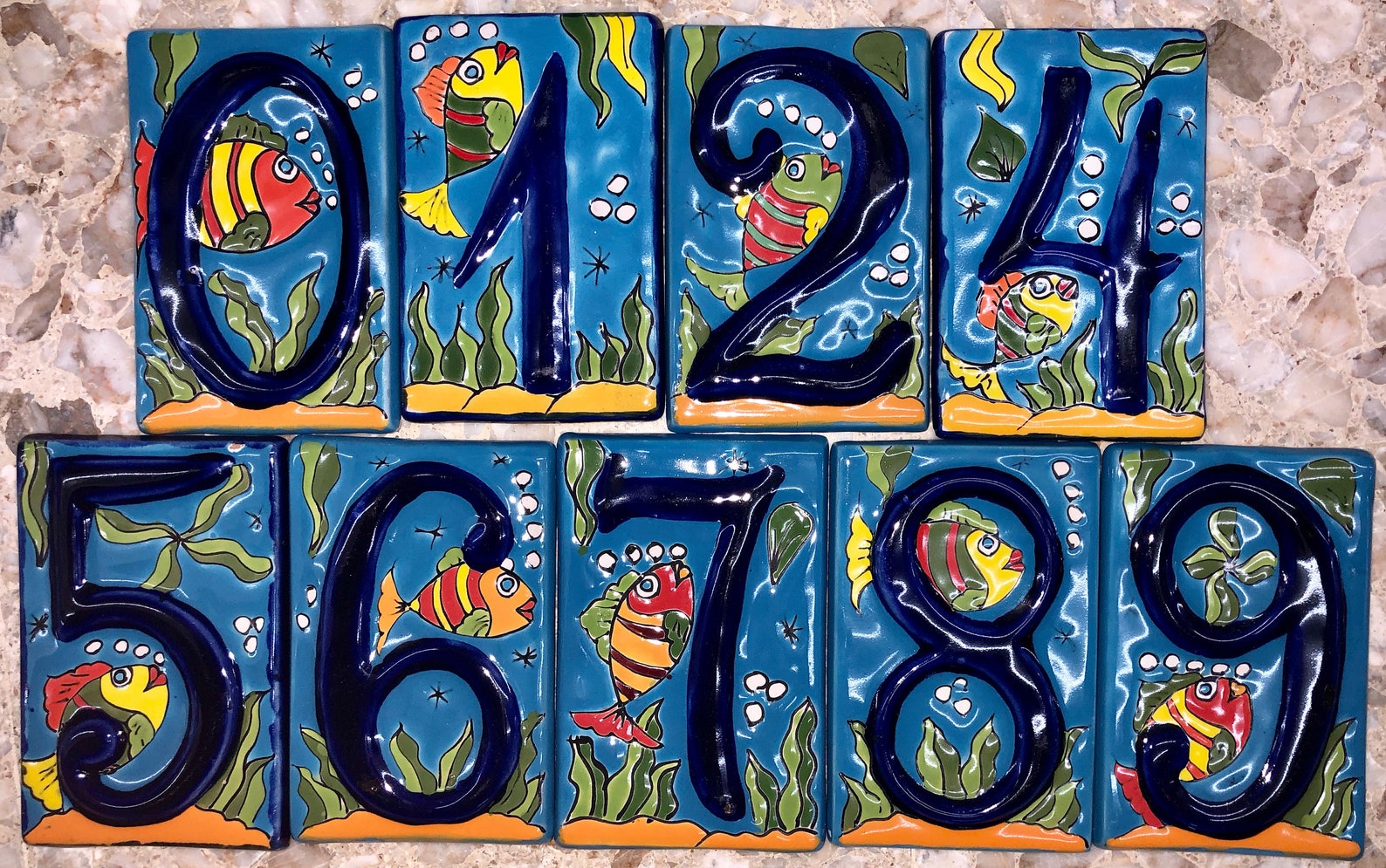 Iron Frame Plaque Holder for Tiles House Numbers Home Address Etsy