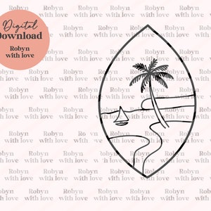 Guam seal svg, Guam line art , Guam digital file, Guamanian design chamorro designs, Pacific Islander svg instant download