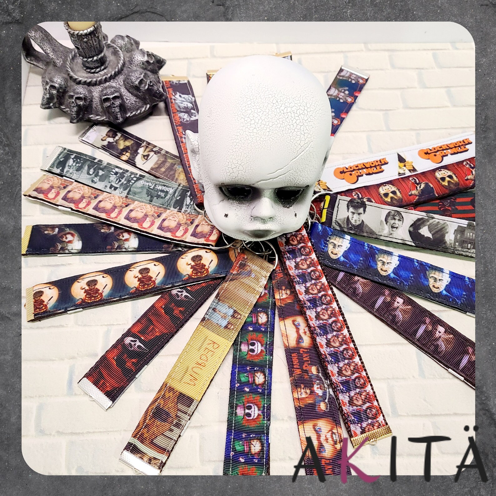 KILLER KLOWNS Keychain keyrings pendantshorror moviekiller - Etsy.de