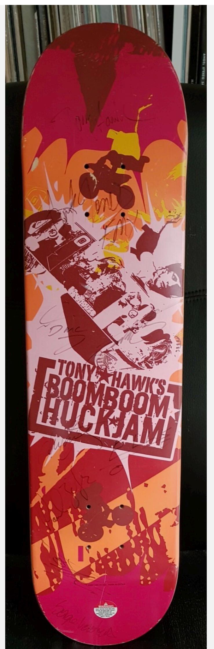Tony Hawk Signed Skateboard - Etsy