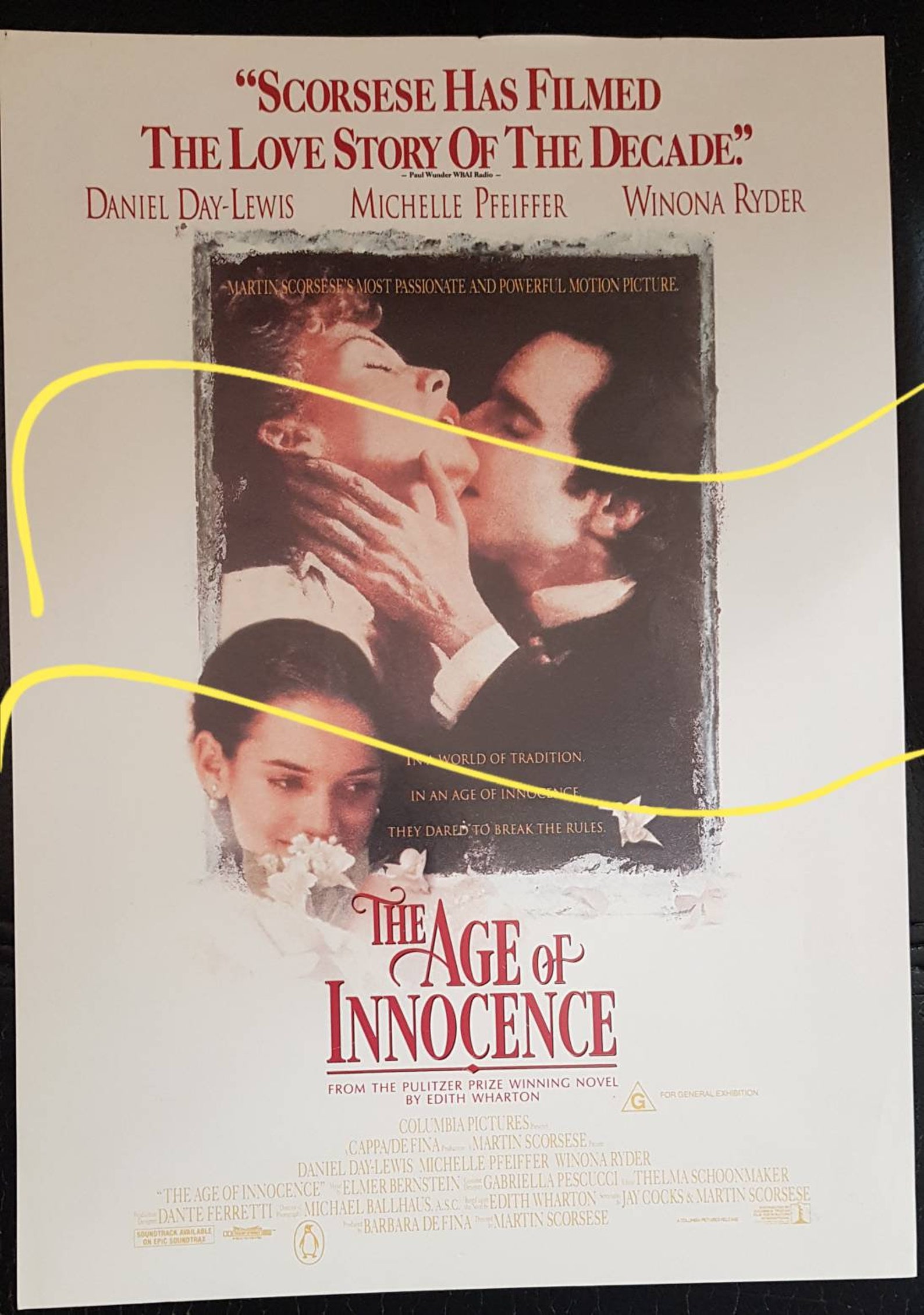 Daniel Day-Lewis Michelle Pfeiffer and Winona Ryder in Martin | Etsy