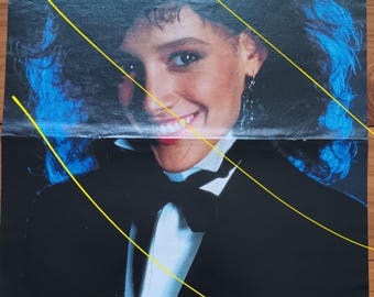 Jennifer Beals in Flashdance - magazine mini-poster