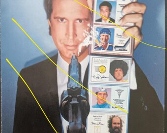 small cinema flyer booklet - Chevy Chase is FLETCH