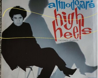 rare large pre-sale advert Pedro Almodovar's High Heels (Tacones Le Janos)