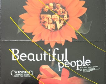 rare and unique small Australian cinema flyer - Jasmin Dizdar's Beautiful People