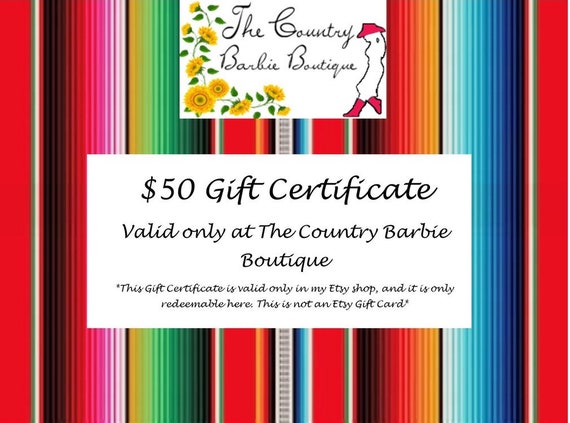 barbie gift card