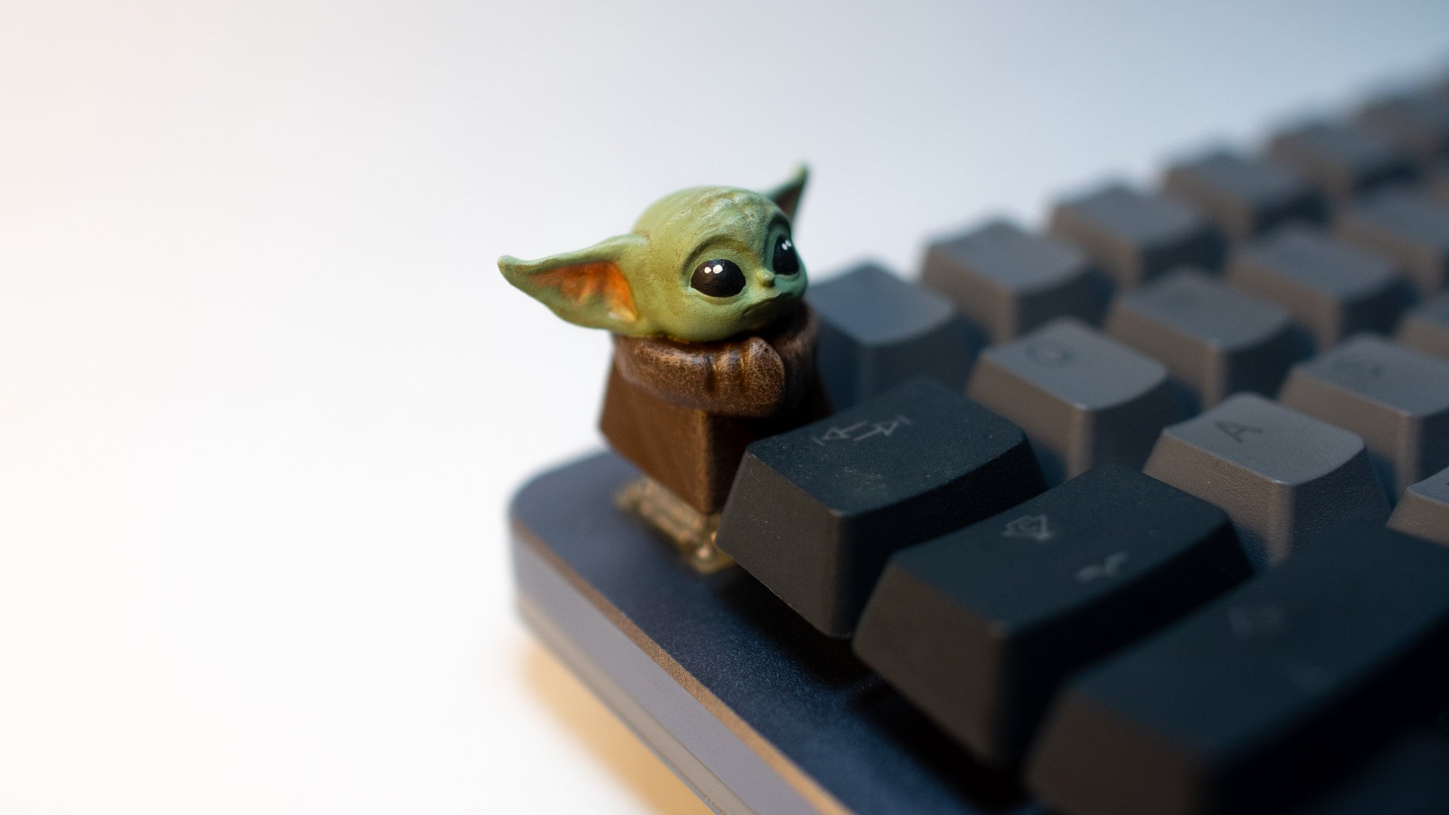 Baby Yoda Keycap Etsy