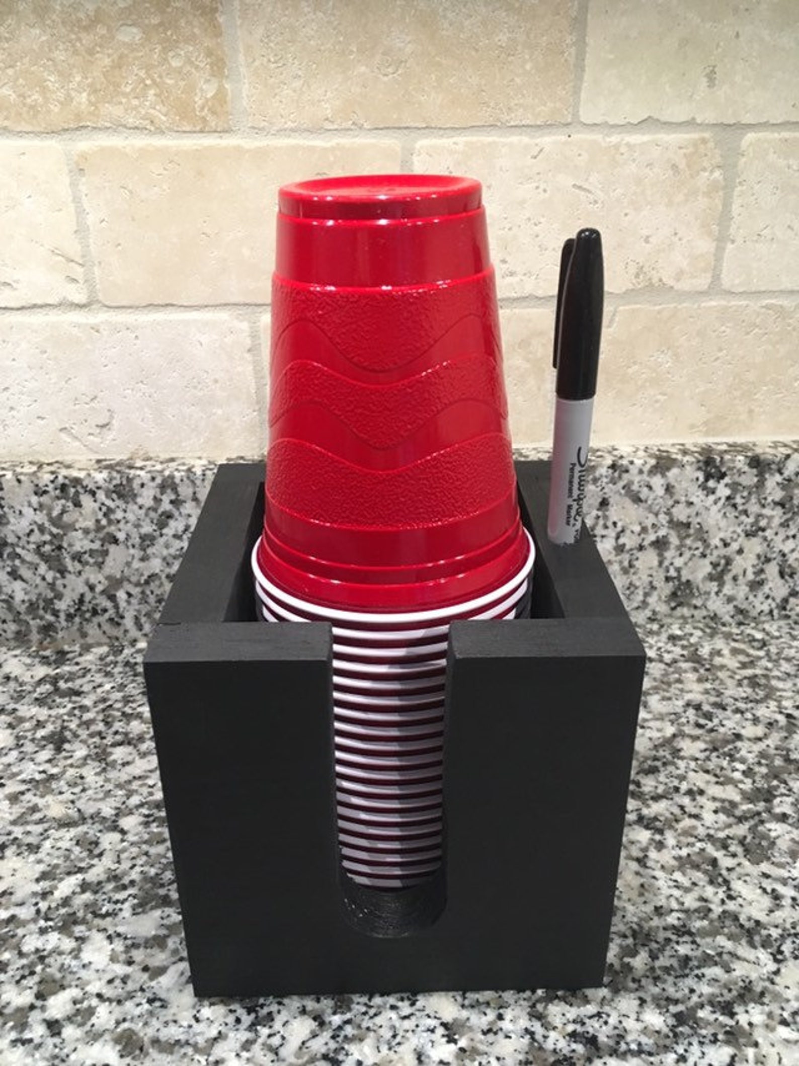 Party Cup Holder Tailgating Cup Holder Party Cup Dispenser Etsy