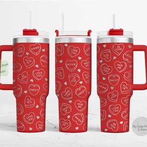 Herzen 40 Unzen SVG, Liebe Herzen 40 Unzen Laserdatei, 40 Unzen Becher Lasergravur Wrap, 40 Unzen Laser gravierte SVG, Lasergravur-Design