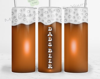 Inflated Sublimation Design 3D Tumbler Wrap 20 Oz Skinny Tumbler ...