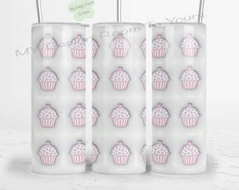 Inflated Sublimation Design 3D Tumbler Wrap 20 Oz Skinny Tumbler ...