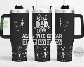 Fathers Day 40oz Tumbler Laser File, Best Dad 40oz Tumbler Laser Engraving Wrap, Fathers 40oz Laser Engraved SVG, Work Laser Engraving