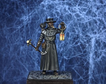 75mm  Resin Kit Model Plague Doctor /Unassembled | Unpainted