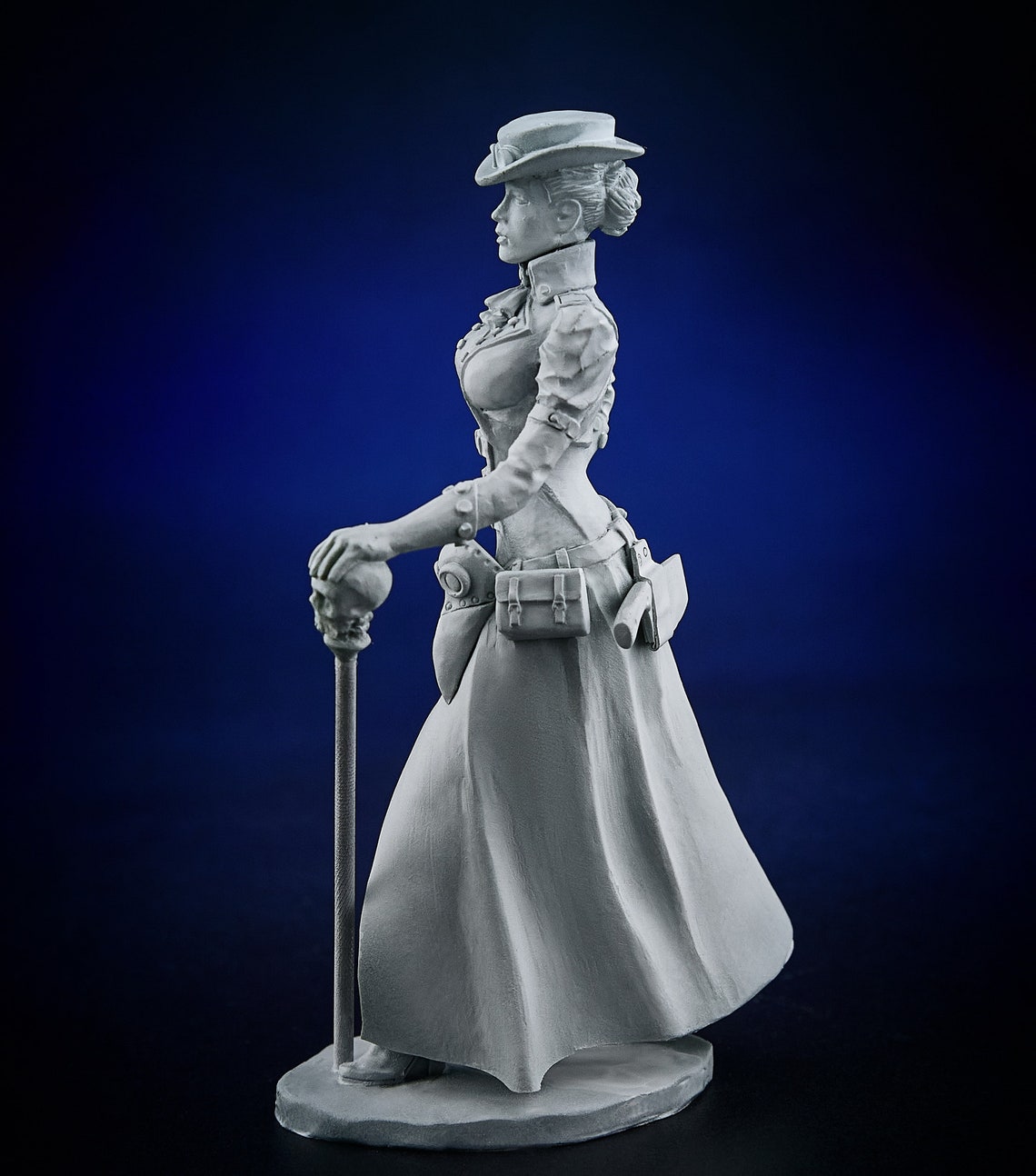 Plague Doctor Mildred, 75mm Resin Kit Model , 1/24 Scale Fantasy