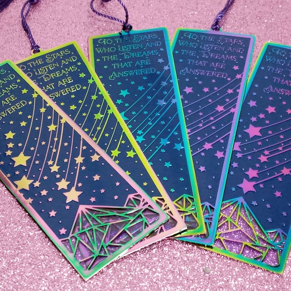 A Court of Thorns and Roses inspired bookish metal bookmark| ACOTAR | SARAH J. MAAS