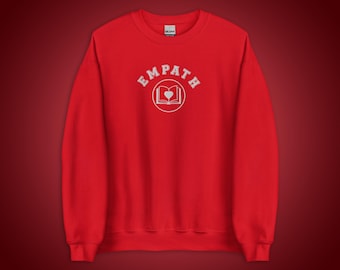 Empath Embroidered Sweatshirt | Keeper of the Lost Cities Inspired Crewneck | Personalized Gift for KotLC Fans | BRIGHT COLORS