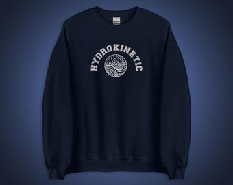 Hydrokinetic Embroidered Sweatshirt | Keeper of the Lost Cities Inspired Crewneck | Personalized Gift for KotLC Fans | NEUTRAL COLORS