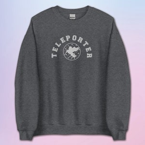 Embroidered Teleporter Sweatshirt | KOTLC | Keeper of the Lost Cities |