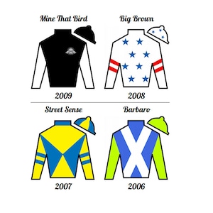 Kentucky Derby Winners&#39; Silks 2000-2009