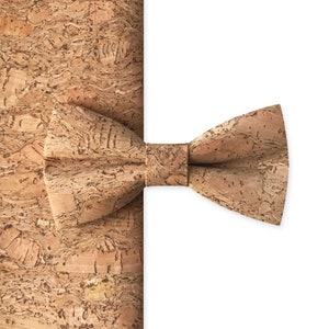 MAY-TIE cork bow tie Classic Shape style: Canyon zdjęcie 1