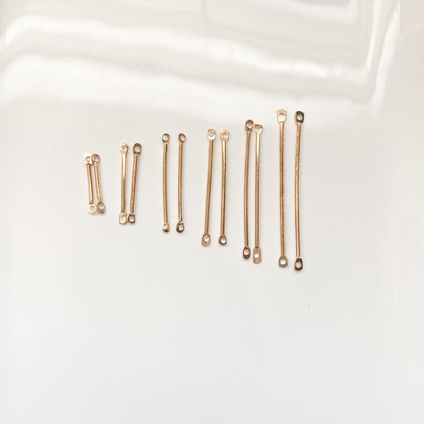 10 piece large bar charm, jewelry bar connector for earring making, Craft supplies for jewelry making, bar pendant charm