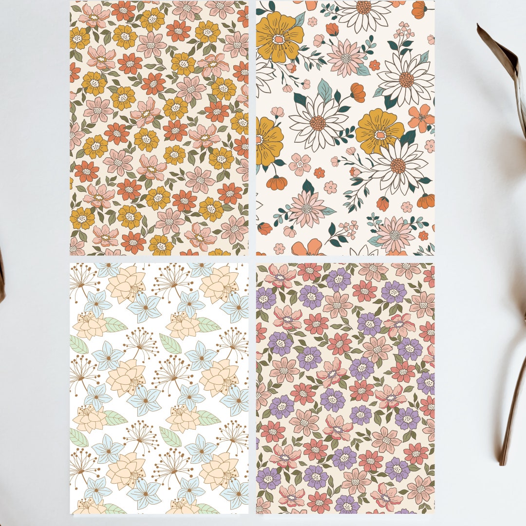 Transfer Sheets for Polymer Clay Image Transfer Designs, Boho Waterslide Decals for Clay Jewelry