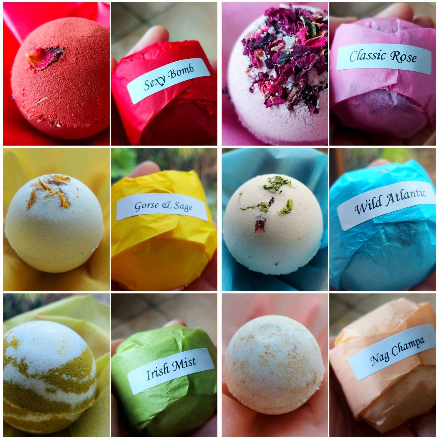 DEAL Three Large Bath Bombs For Fifteen Euros Etsy