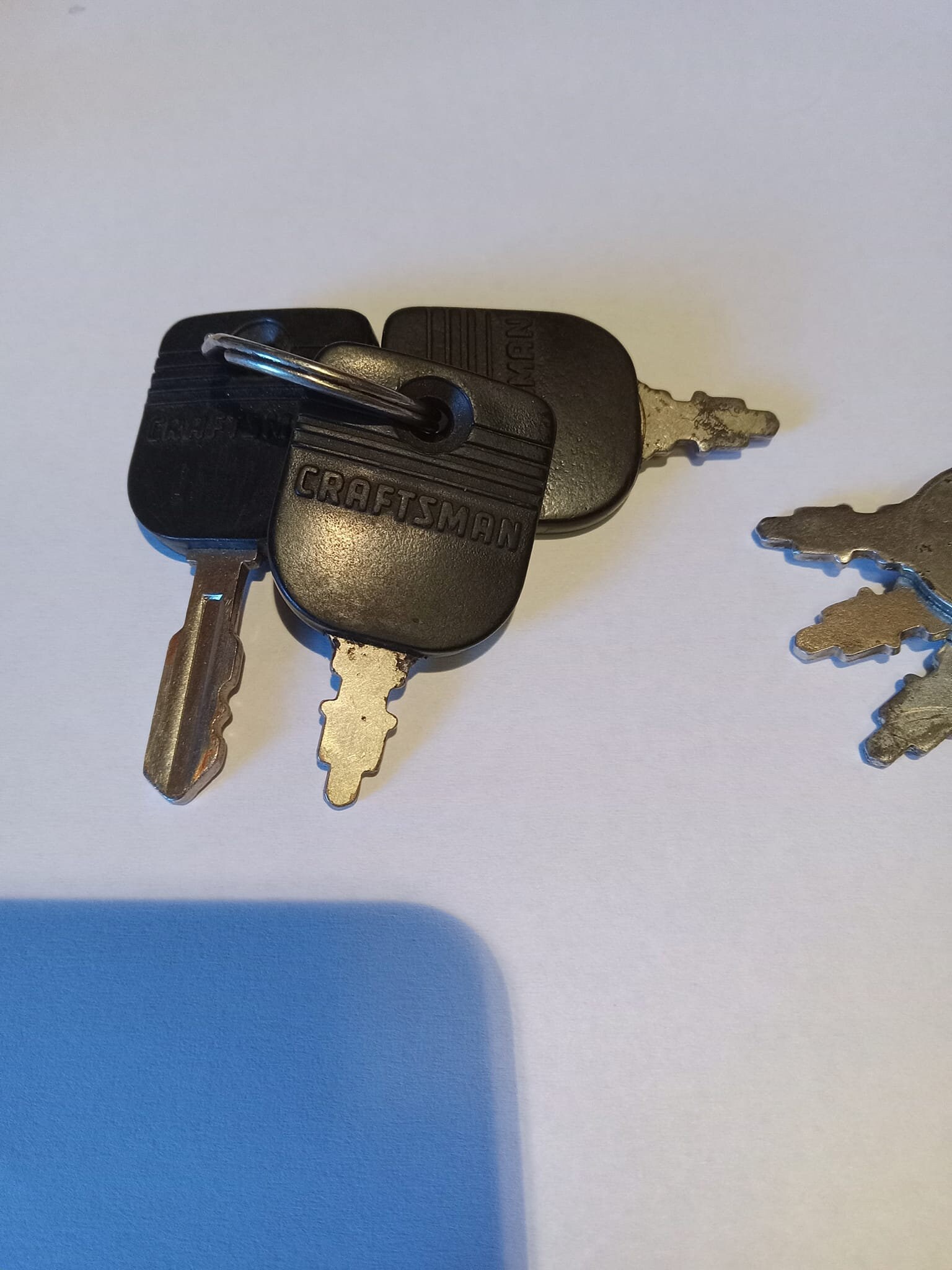 Lawn Mower Keys, 7 Lawn Mower Key Lot, Craftsman Riding Mower Keys