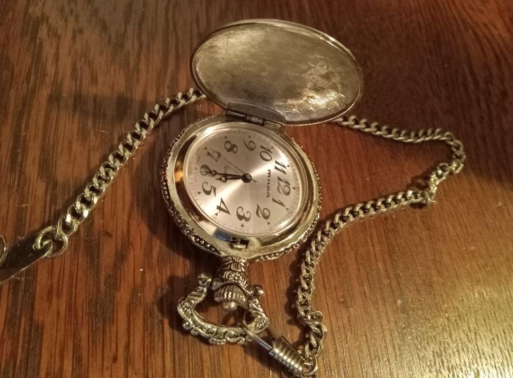 Milan quartz pocket watch hotsell