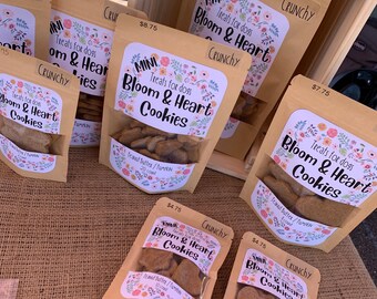 Bloom and Heart Cookies - Pirate Bites