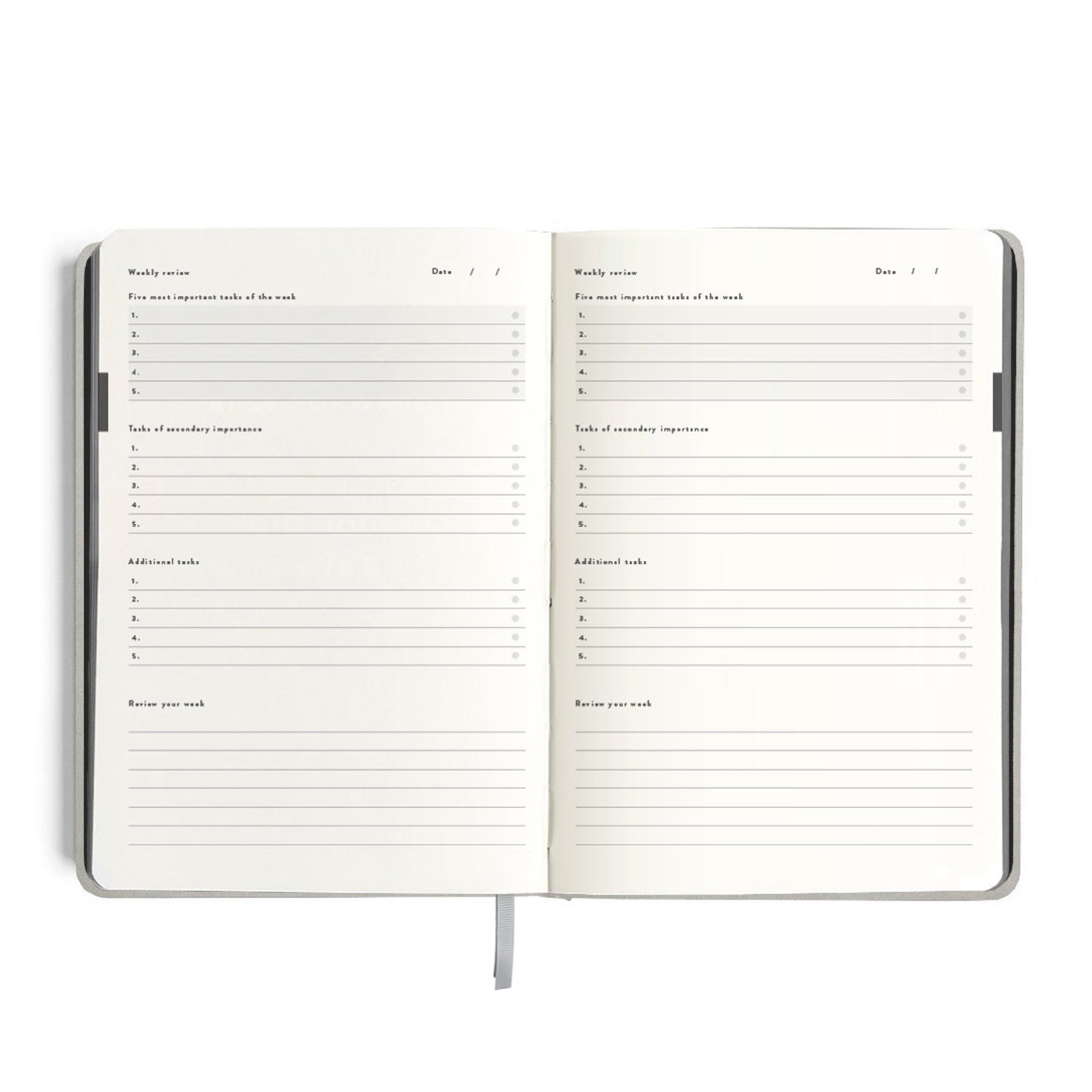 Daily Goal Setter Planner 2023 Daily Planner Affirmation Etsy