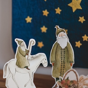 Saint Nicholas Paper Puppets for storytelling image 2