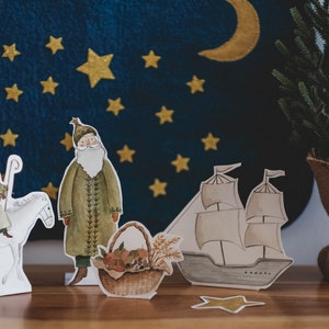 Saint Nicholas Paper Puppets for storytelling image 6