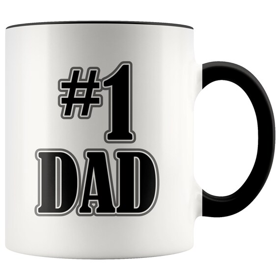 number one dad mug