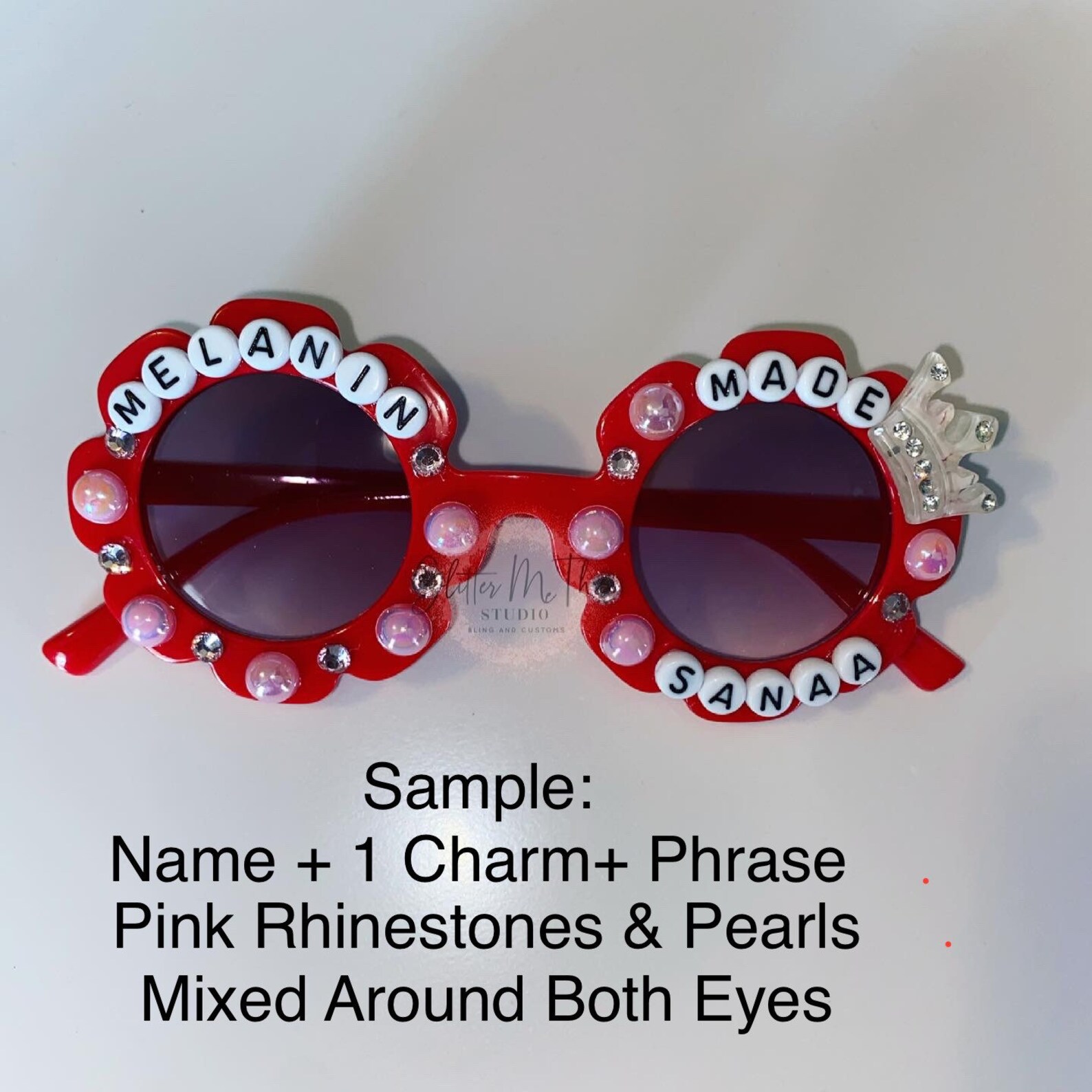 Childrens Personalized Sunglasses Custom Kids Sunglasses for Girls