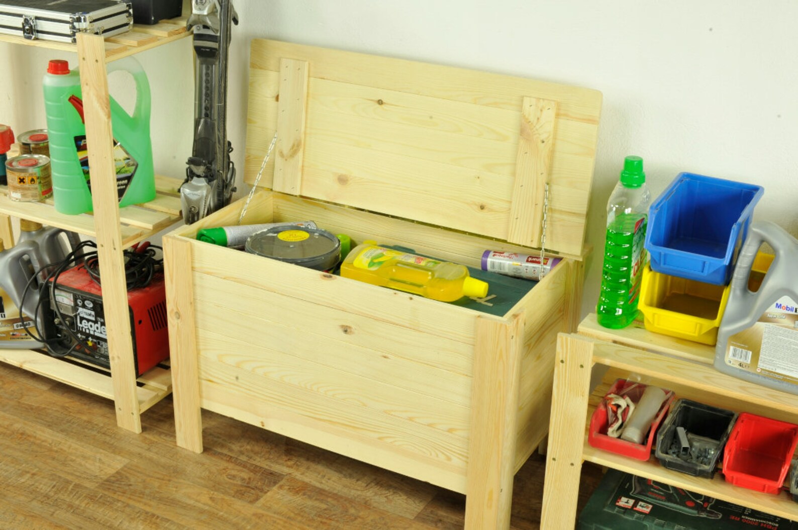 Storage Chest 166 L Toy Chest Wooden Crate Shoe Storage Etsy