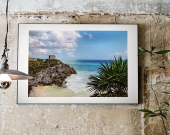Tulum, Mexico Beach Fine Art Print, Mexican Art, Arte Mexicana