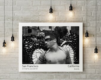 Gay Pride Poster Print - San Francisco, California