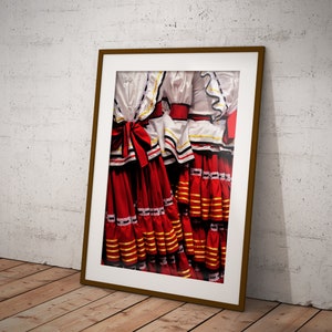 Traditionelle kolumbianische Kleider Fotodruck - Kolumbianische Kunst, Arte Colombiana