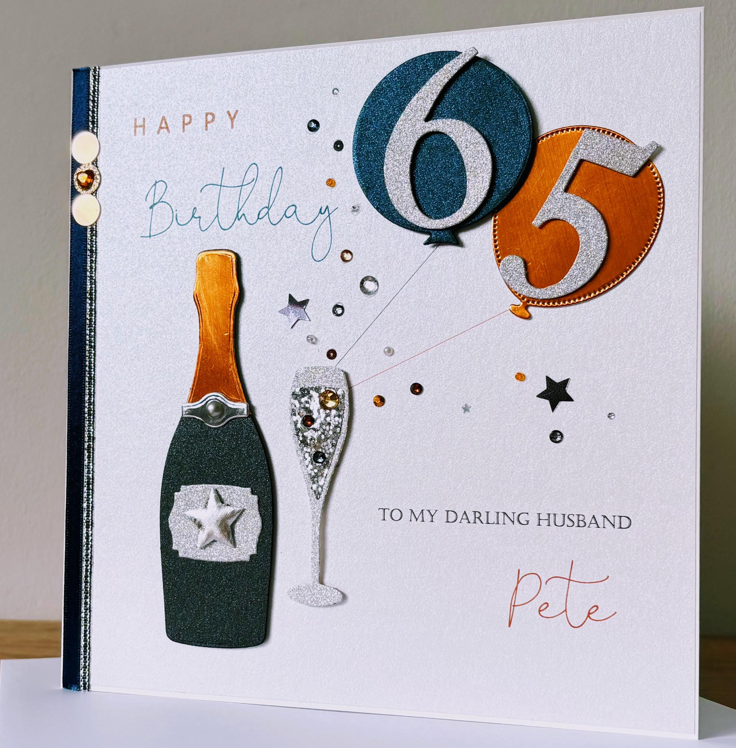 Carte D'anniversaire Pop-up 65 Ans Magic Ants | Cadeau Pour Femme, Homme, Père, Mère, Avec Message Et Enveloppe - 8