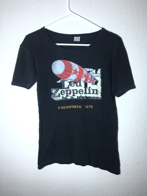 Vintage Led Zeppelin 1975 Knebworth Shirt