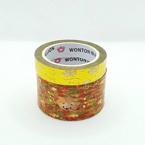 Wonton in een miljoen herfst/herfst Washi-sample set