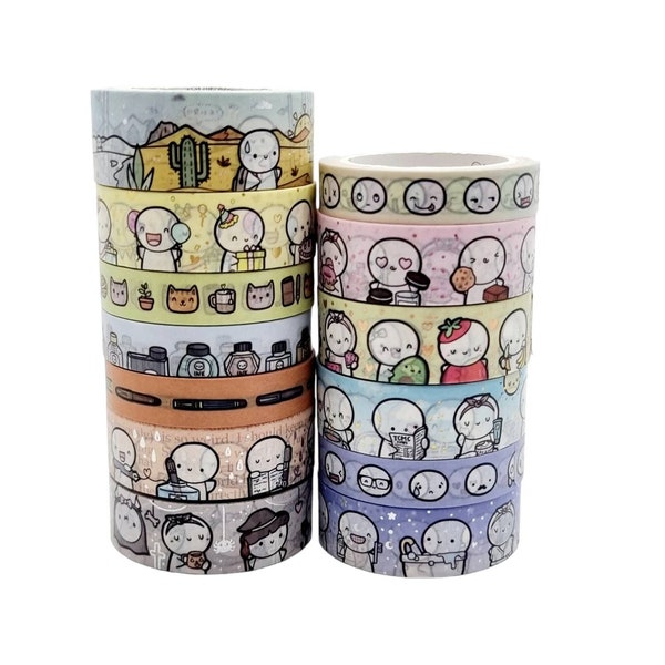 TheCoffeeMonsterzCo Washi Sample Sets